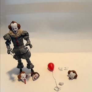 Horror Clown Action Figure with Accessories